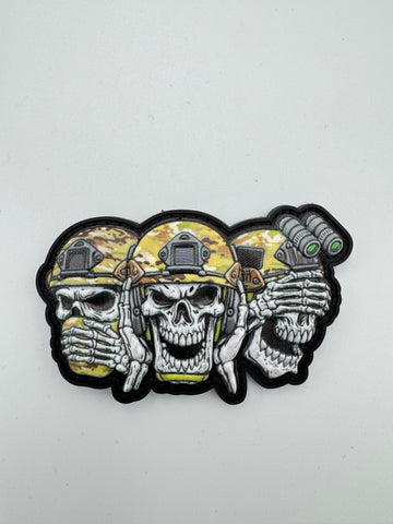 No Evil PVC Morale Patch - Tactical Outfitters