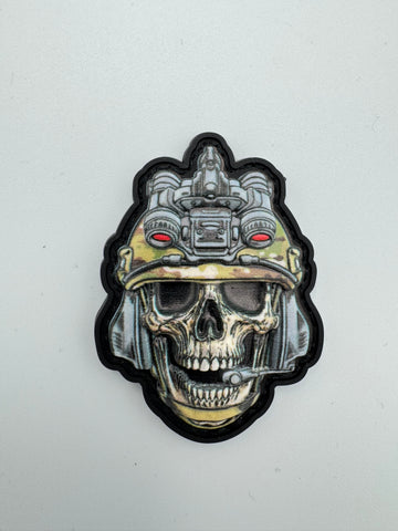 Night Reaper PVC Morale Patch - Tactical Outfitters