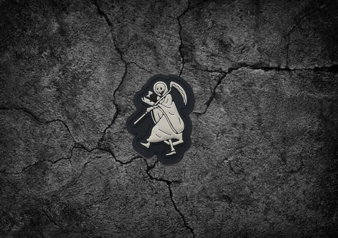 Pre-Order: Ed’s Manifesto - Sneakreaper Industries - “The Traveling Santa” PVC Cat Eye Morale Patch - Tactical Outfitters