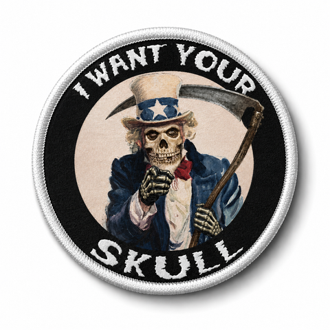 Pre-Order: I Want Your Skull Morale Patch - Tactical Outfitters