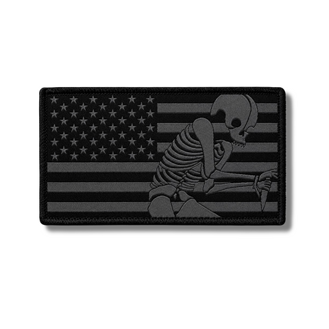 Pre-Order: American Flag Reaper Morale Patch - Tactical Outfitters