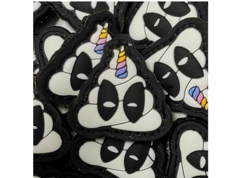 Deadpoo Unicorn PVC Cat Eye Morale Patch - Tactical Outfitters