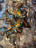 Aerodactyl #142 Stained Glass Style PVC Morale Patch - Tactical Outfitters