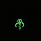 Mandalorian Mythosaur Cat Eye GITD PVC Morale Patch - Tactical Outfitters