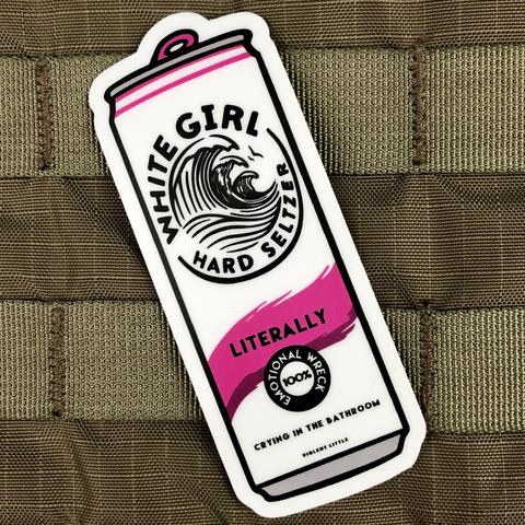 WHITE GIRL HARD SELTZER MORALE PATCH